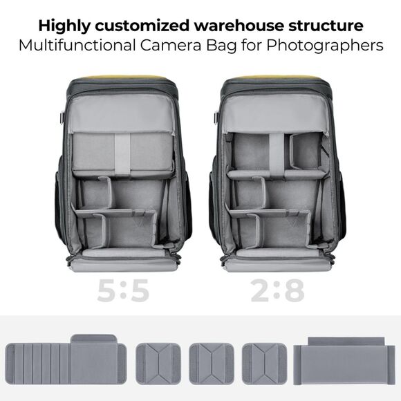 K&F Concept Camera Alpha Backpack Air 25L (1522) - Picture 4 of 8